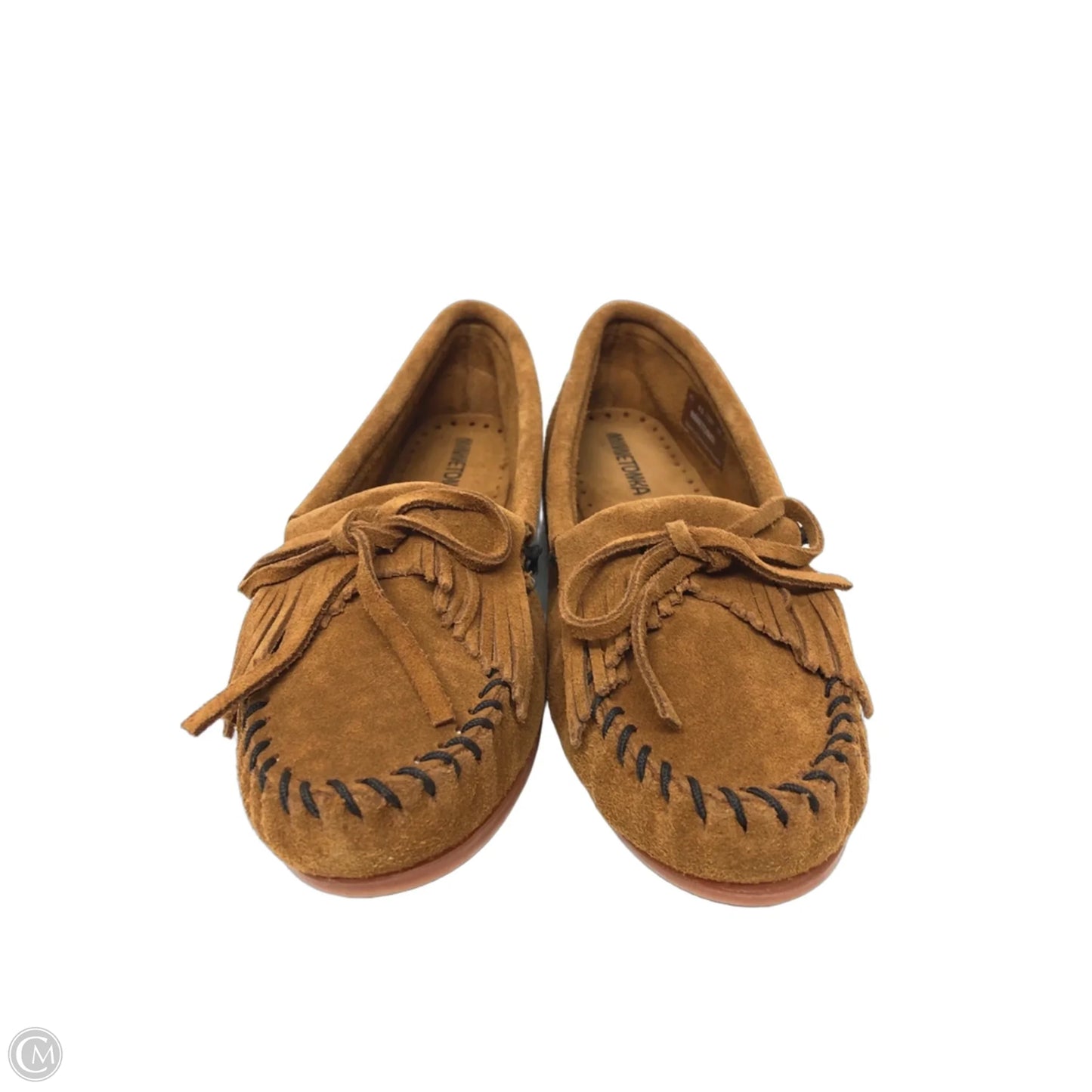 Shoes Flats By Minnetonka In Brown, Size: 8.5