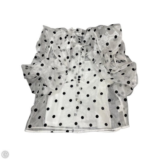 Top 3/4 Sleeve By Easel In Black, Size: L