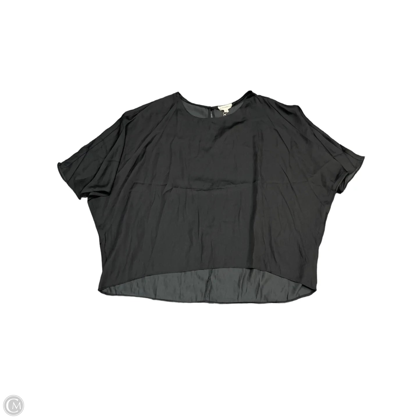 Top Short Sleeve By Ee Some In Black, Size: L