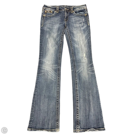 Jeans Boot Cut By Miss Me In Blue Denim, Size: 8