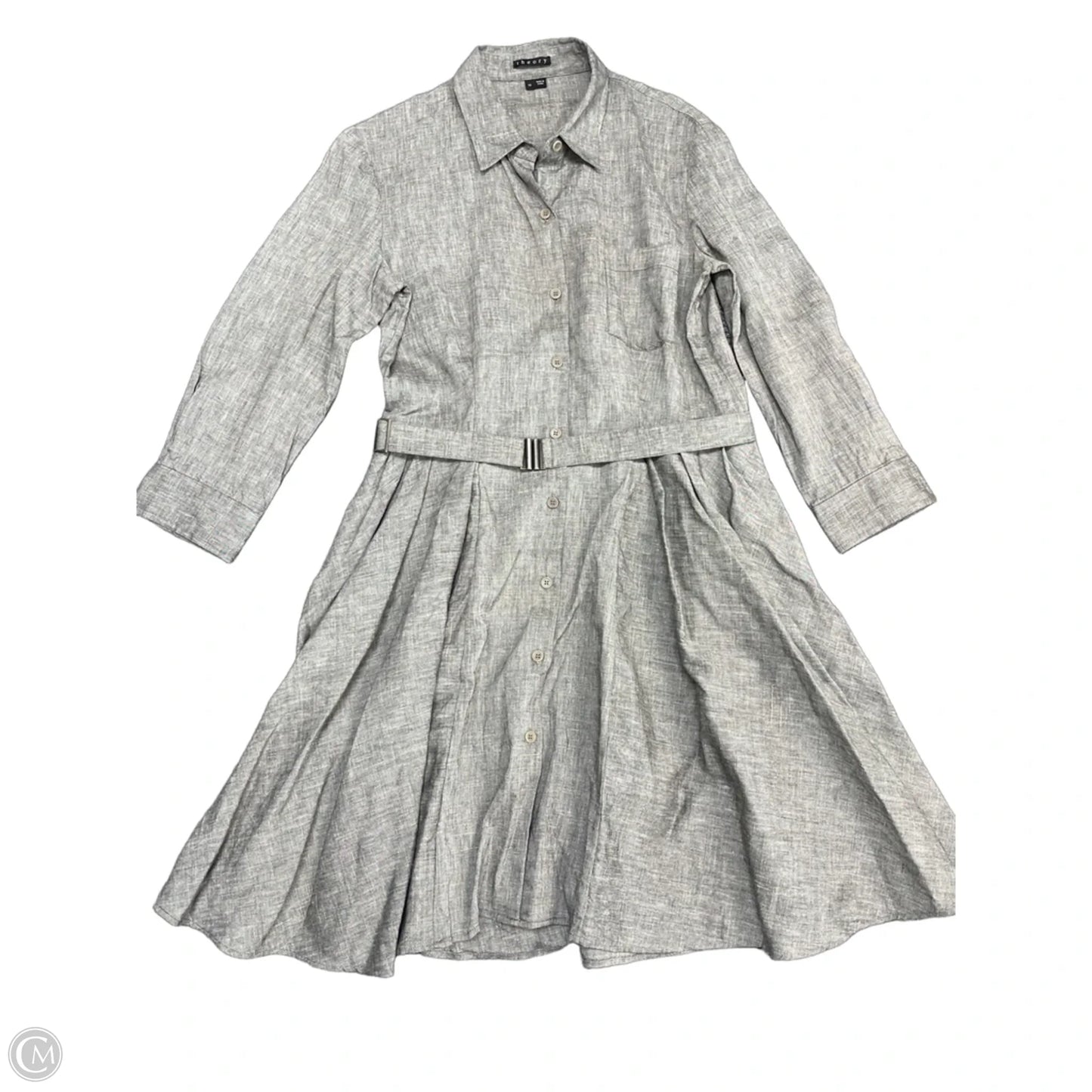 Dress Casual Short By Theory In Grey, Size: 10