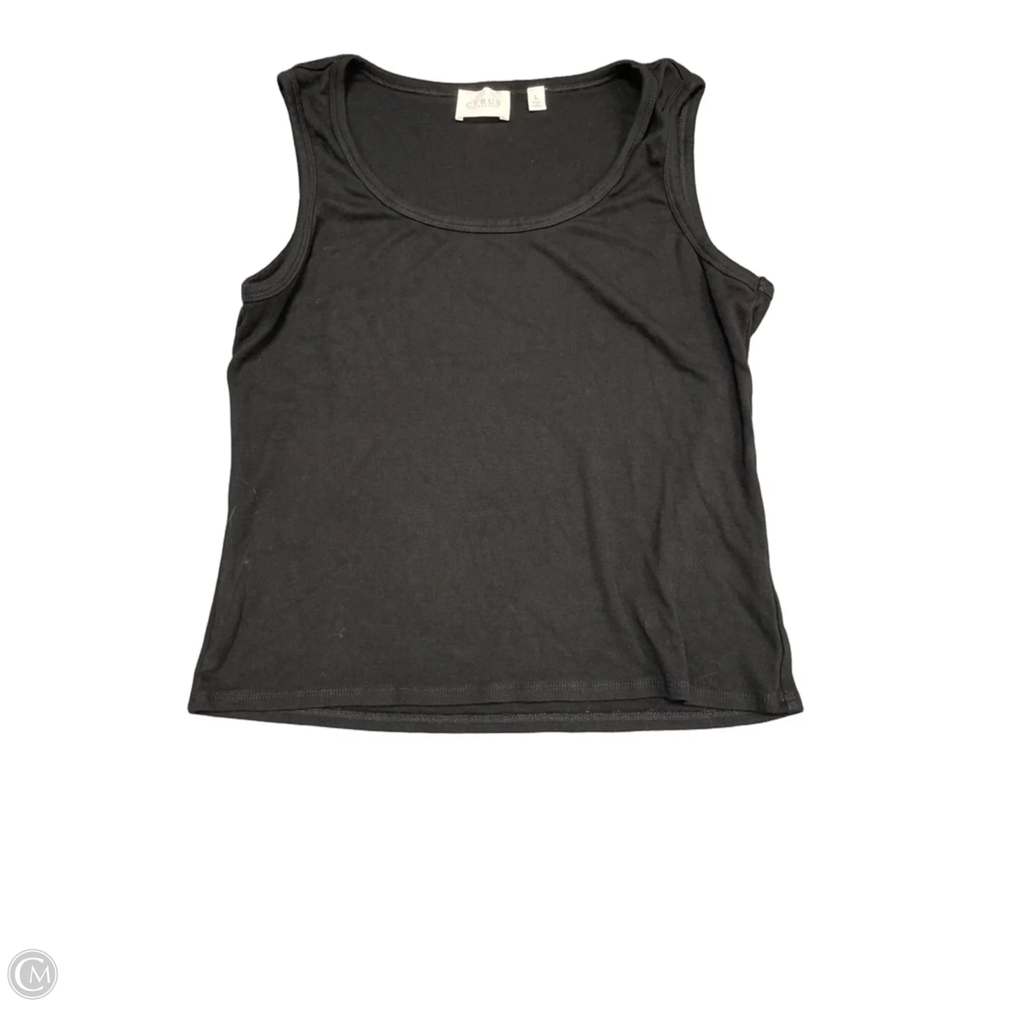 Tank Top By Cyrus In Black, Size: L