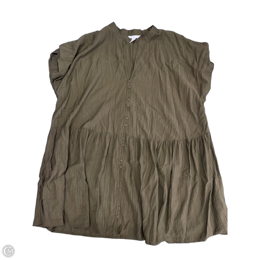 Dress Casual Short By H&m In Green, Size: Xxl