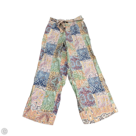 Pants Linen By Rachel Zoe In Multi-colored, Size: M