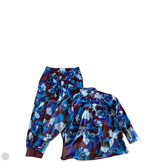 Pants Set 2pc By Who What Wear In Multi-colored, Size: L
