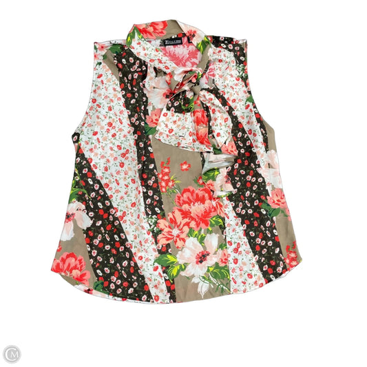 Top Sleeveless By New York And Co In Multi-colored, Size: Xl