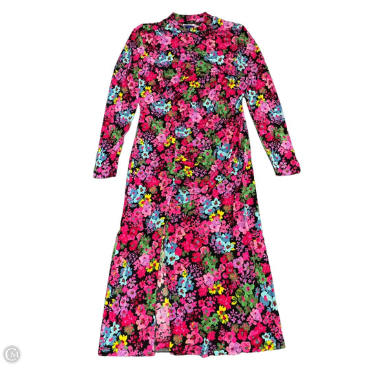 Dress Casual Midi By Future Collective In Multi-colored, Size: Xl