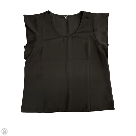 Top Short Sleeve By Express In Black, Size: L