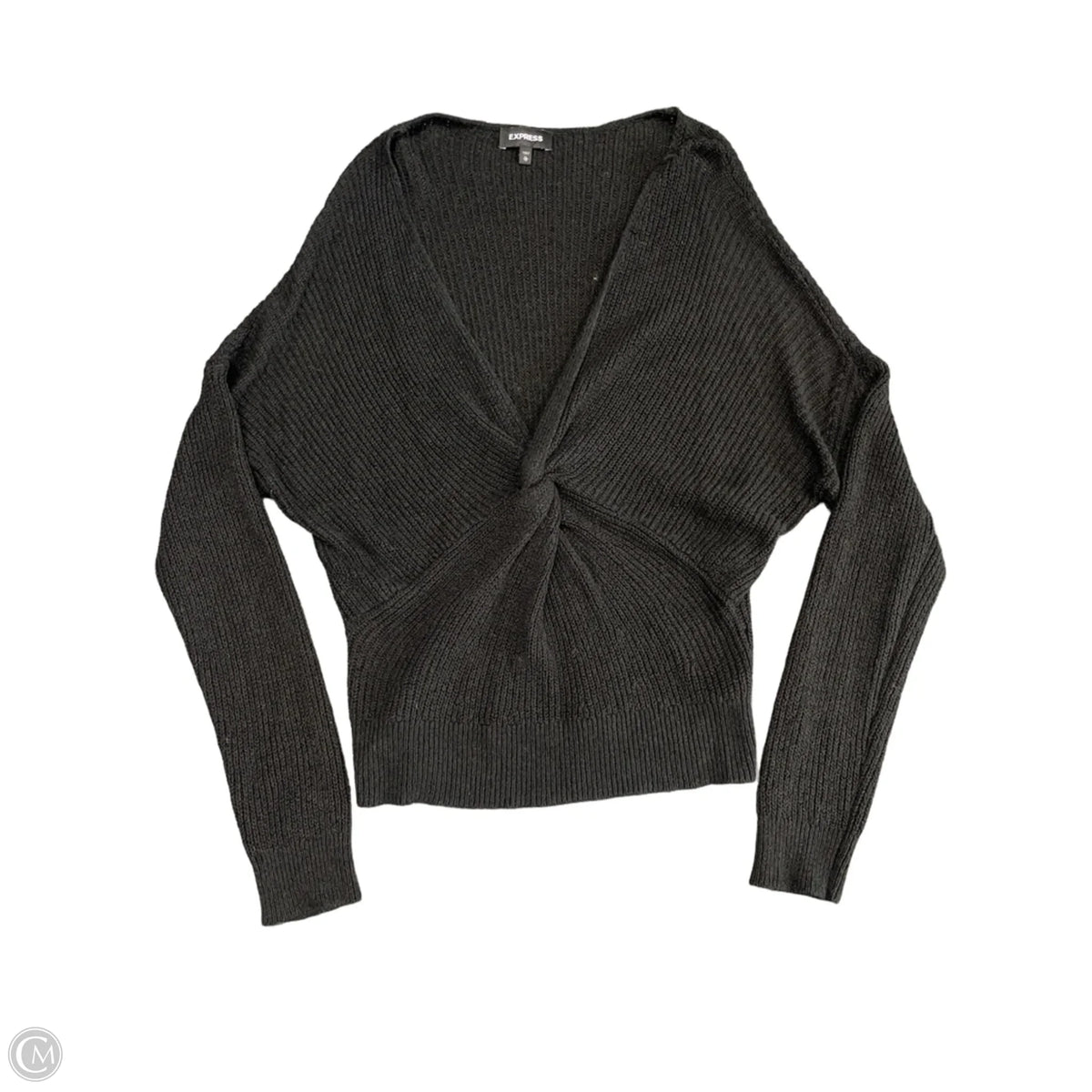 Sweater By Express In Black, Size: Xl