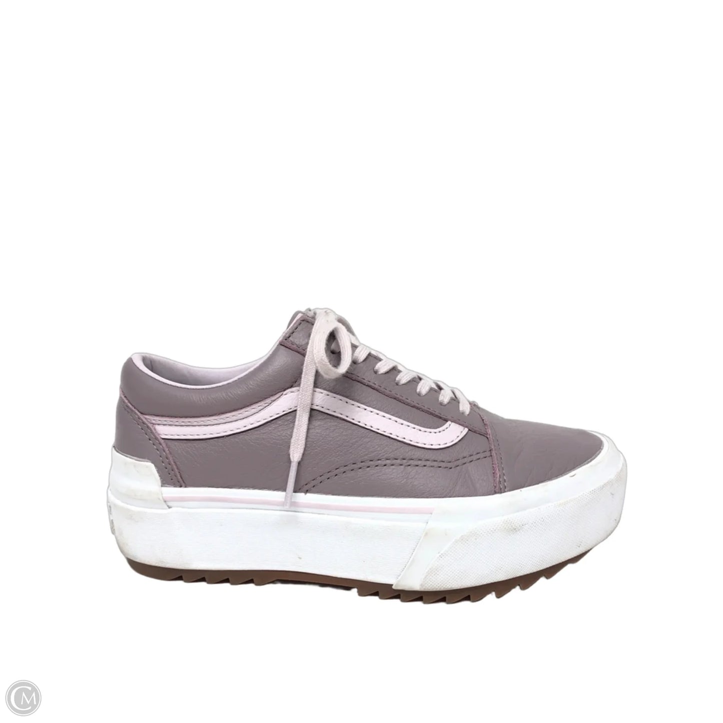 Shoes Sneakers By Vans In Purple, Size: 8
