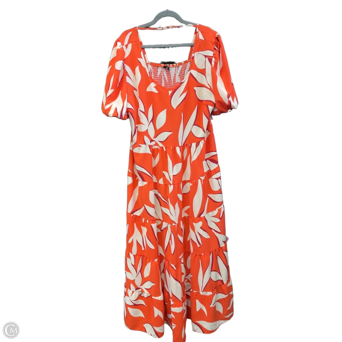 Dress Casual Maxi By Clothes Mentor In Orange, Size: Xxl