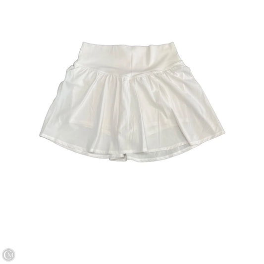 Athletic Skort By Aerie In White, Size: Xl