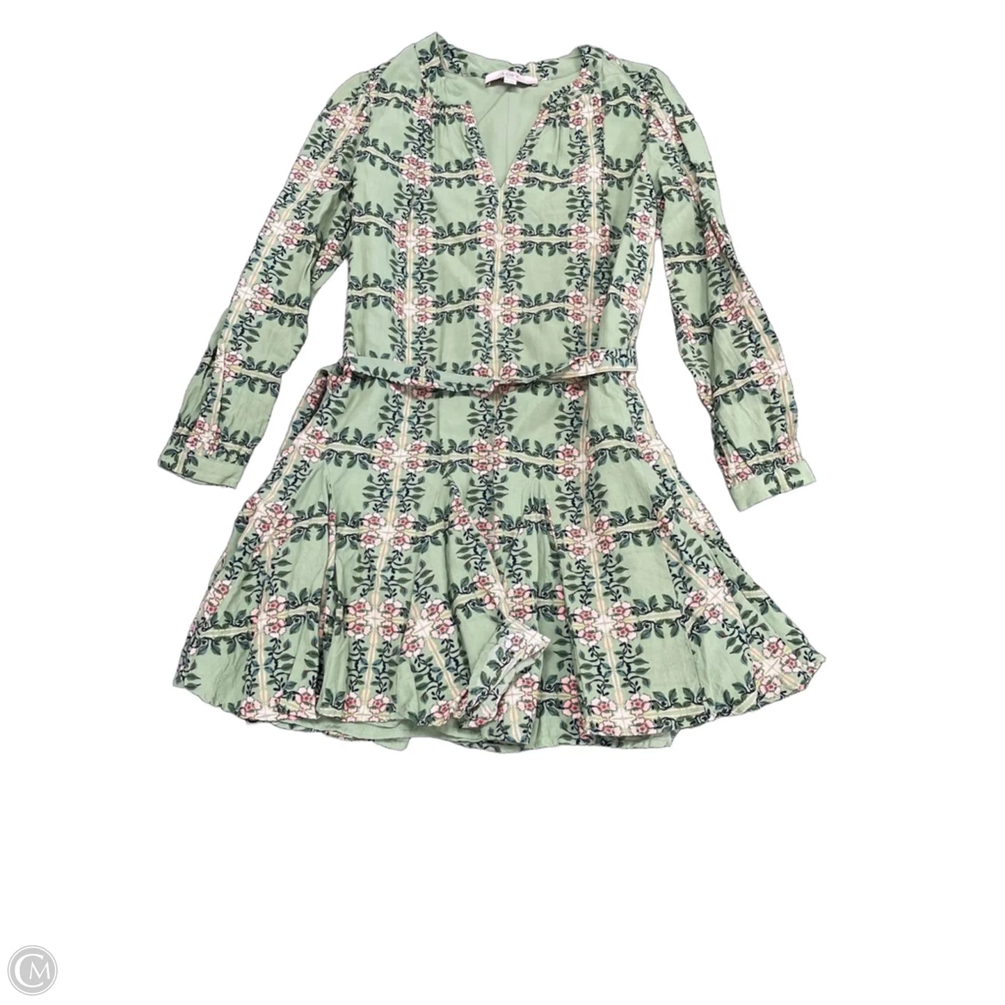 Dress Casual Short By Loft In Green, Size: Sp