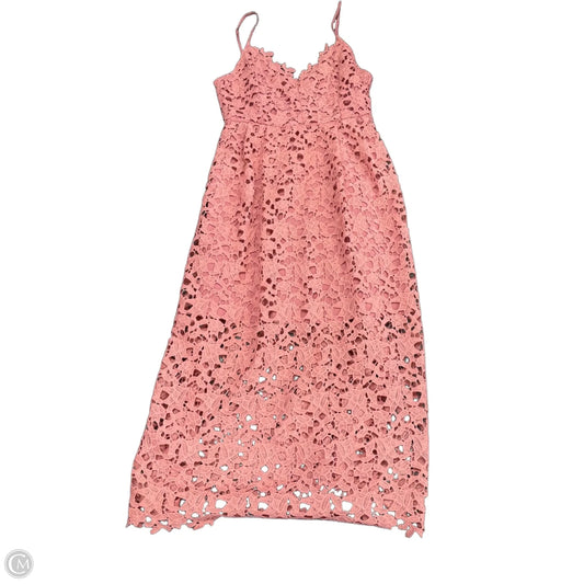 Dress Casual Midi By Astr In Pink, Size: M