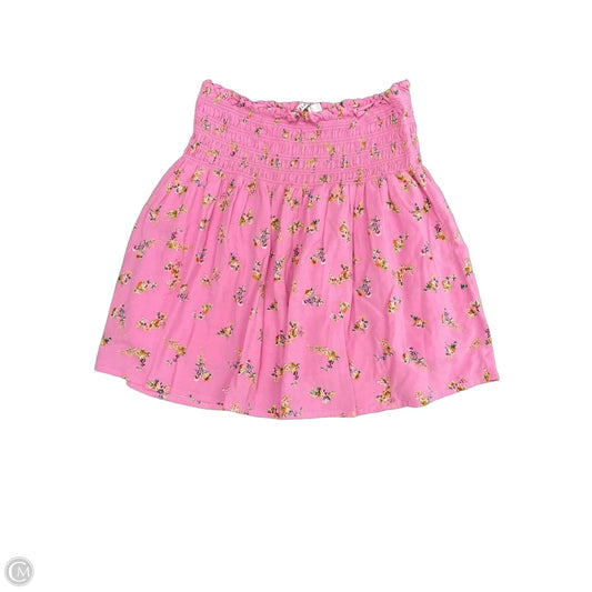 Skirt Mini & Short By Celebrity Pink In Pink, Size: M