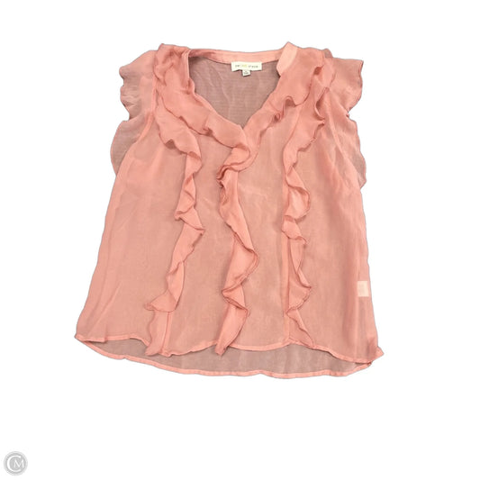 Top Short Sleeve By Clothes Mentor In Pink, Size: S