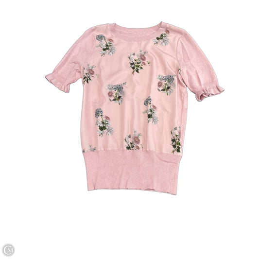 Top Short Sleeve By Clothes Mentor In Pink, Size: S