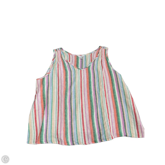 Top Short Sleeve By Time And Tru In Multi-colored, Size: Xxl