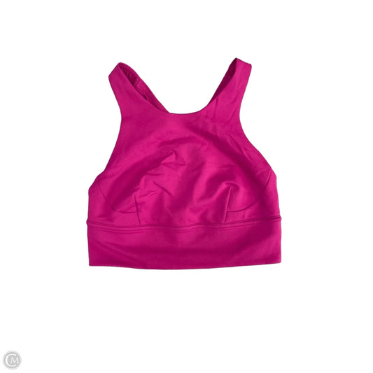 Athletic Bra By Lululemon In Pink, Size: 6