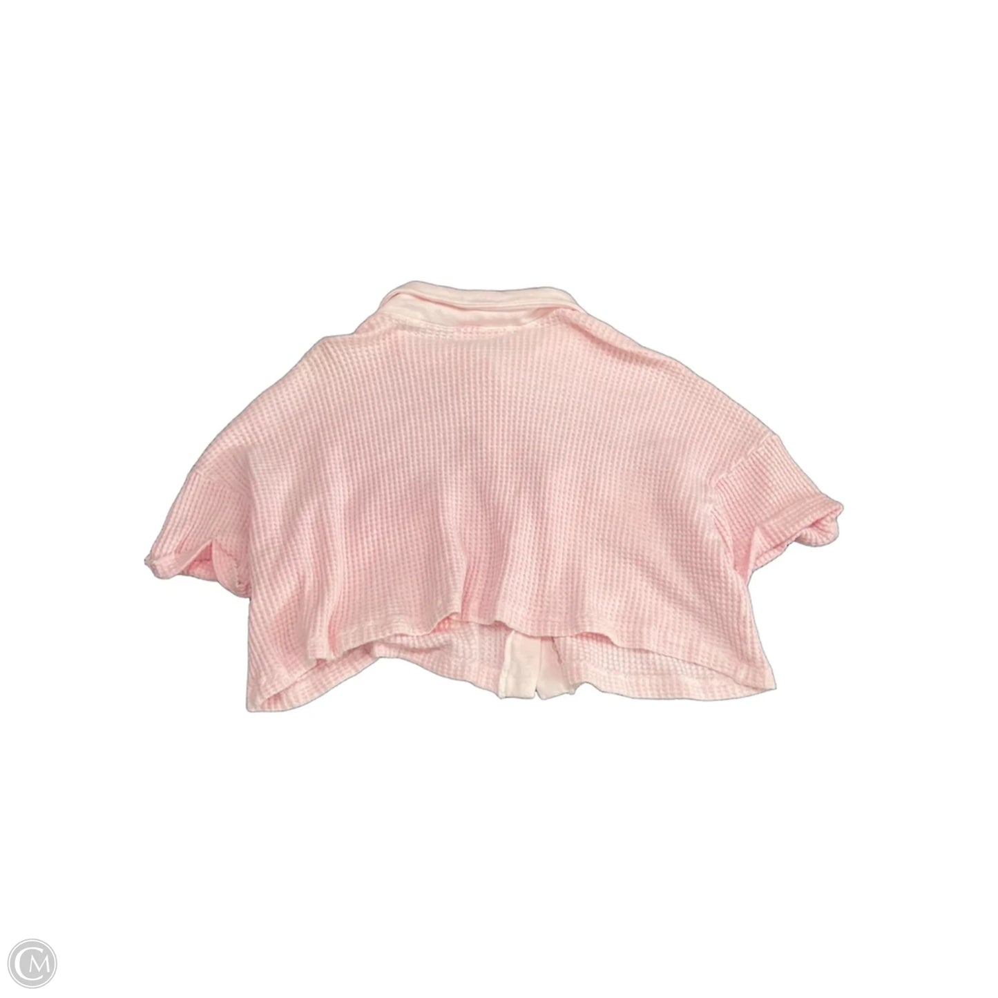 Top Short Sleeve By Bucketlist In Pink, Size: L