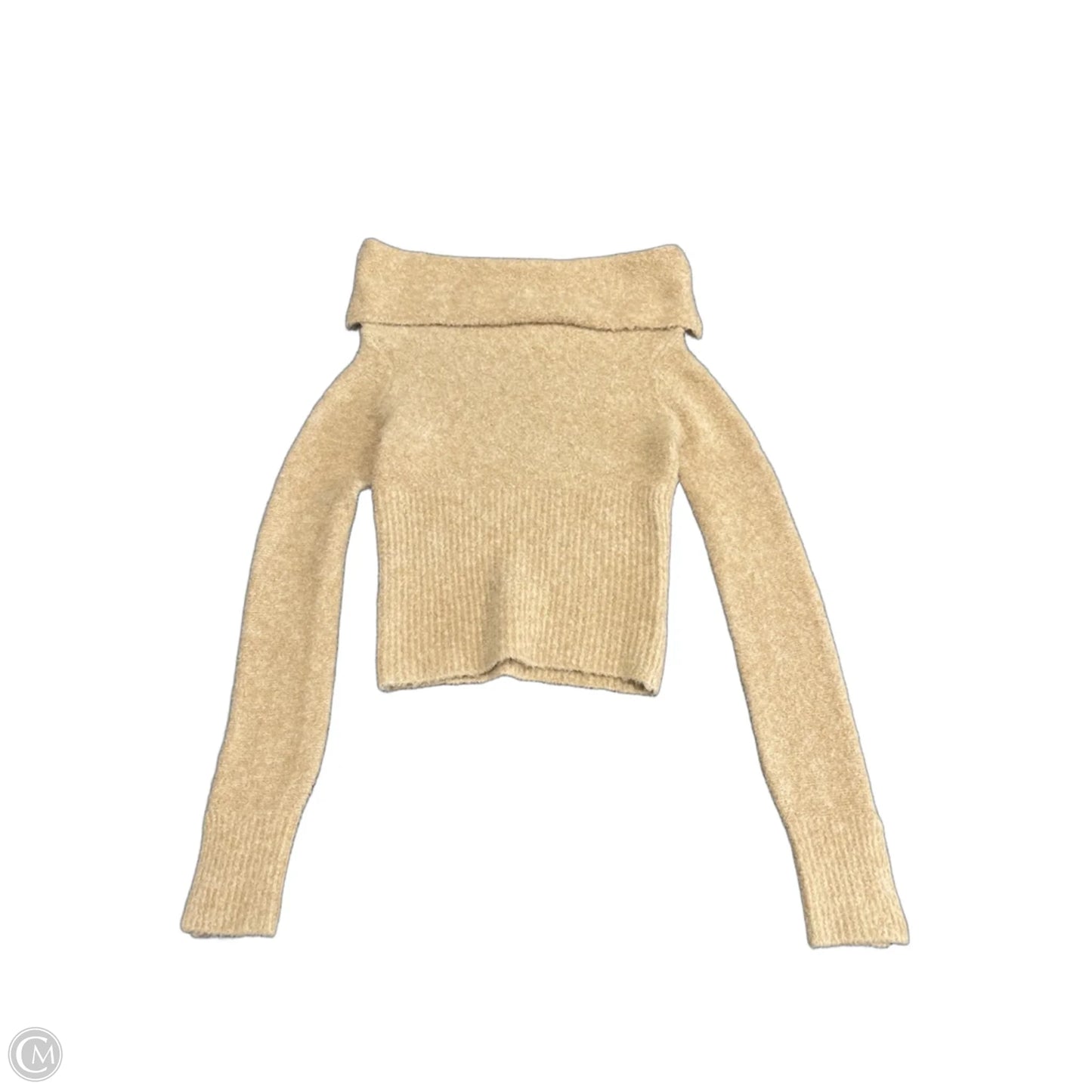 Sweater By Silence And Noise In Tan, Size: Sp