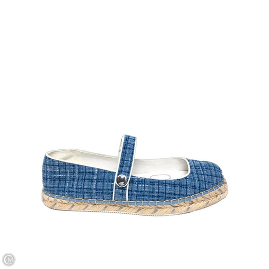 Shoes Flats By Karl Lagerfeld In Blue, Size: 9.5