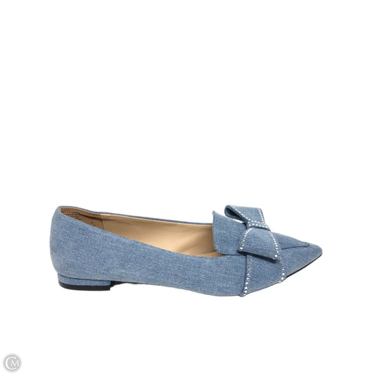 Shoes Flats By On 34th In Blue, Size: 9.5
