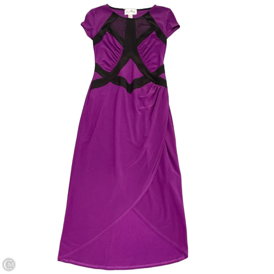 Dress Casual Midi By Joseph Ribkoff In Purple, Size: 4