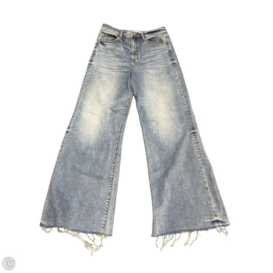 Jeans Wide Leg By Daze In Blue, Size: 8