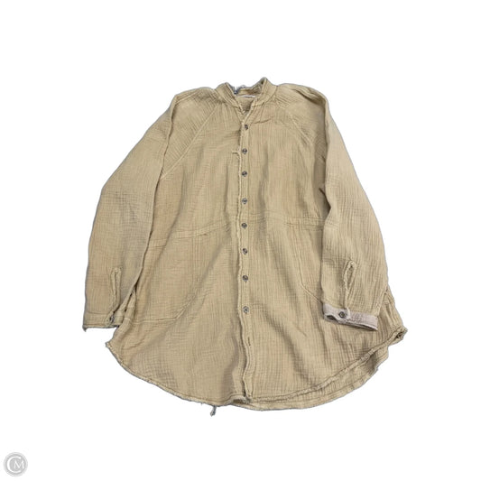 Tunic Long Sleeve By We The Free In Brown, Size: M