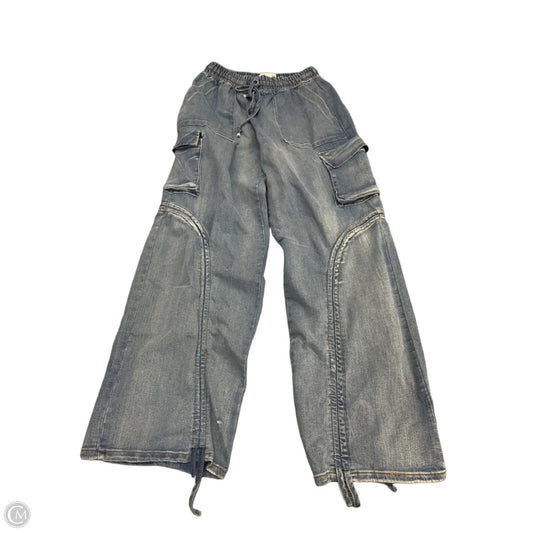 Jeans Wide Leg By Clothes Mentor In Blue, Size: M