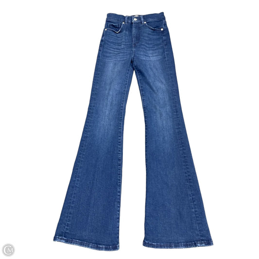 Jeans Flared By Loft In Blue, Size: 0