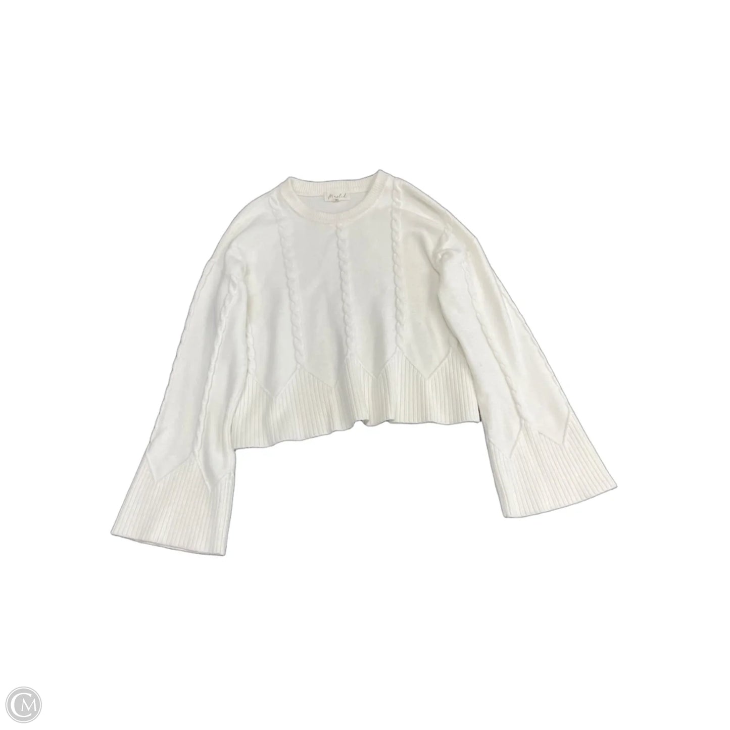 Sweater By Marled In White, Size: M