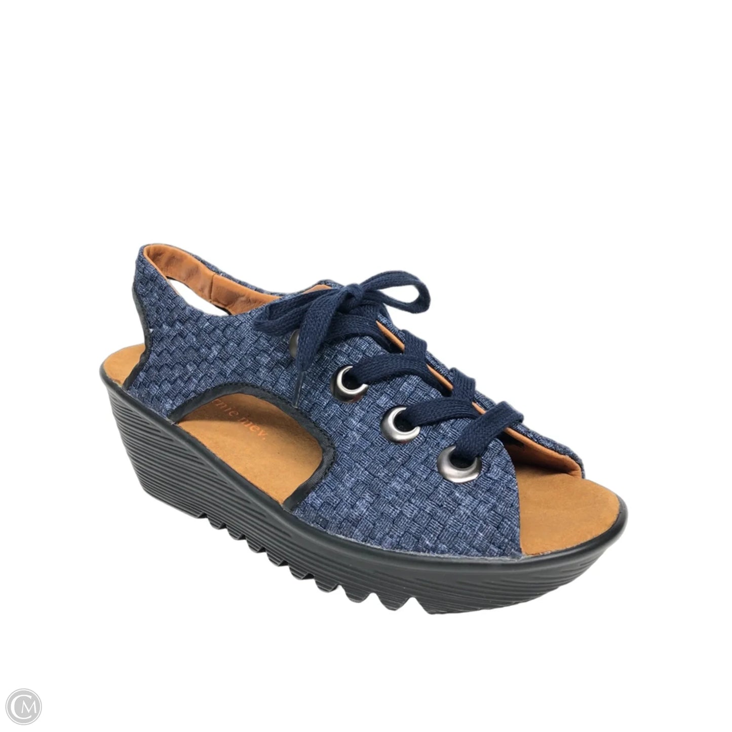 Sandals Heels Platform By Bernie Mev In Navy, Size: 11.5