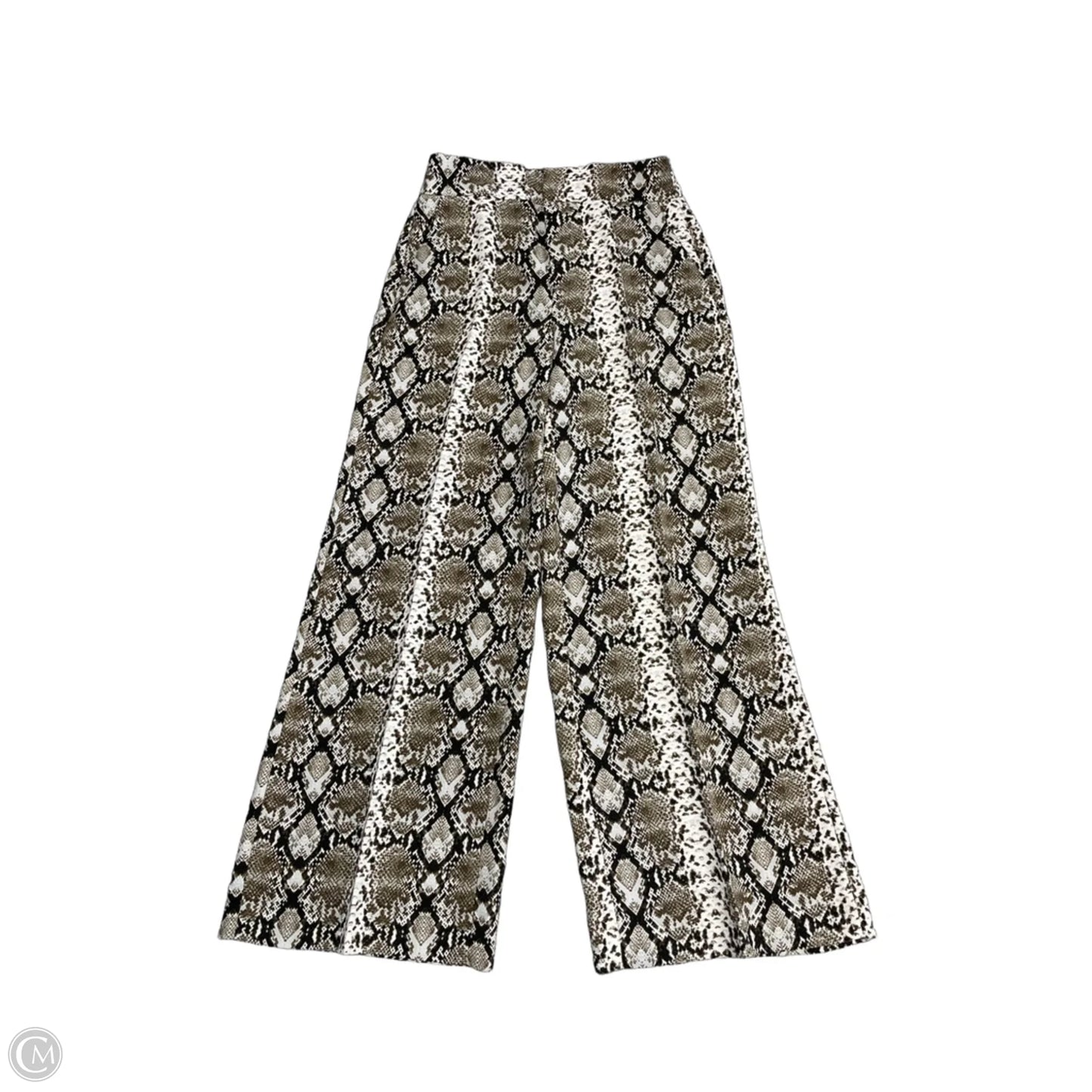 Pants Wide Leg By Banana Republic In Snakeskin Print, Size: 0