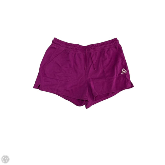 Shorts By Reebok In Purple, Size: Xl