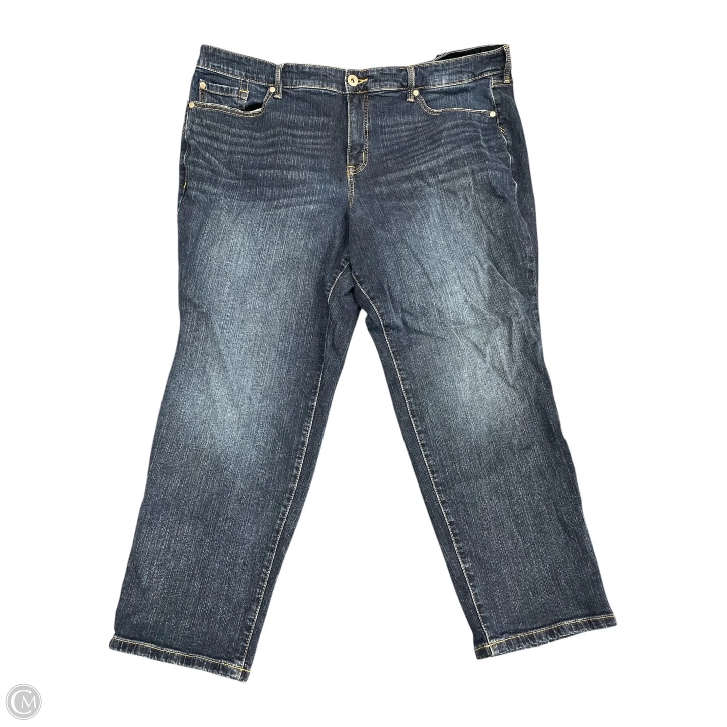 Jeans Boyfriend By Torrid In Blue, Size: 24