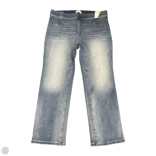 Jeans Jeggings By Lane Bryant In Blue, Size: 22
