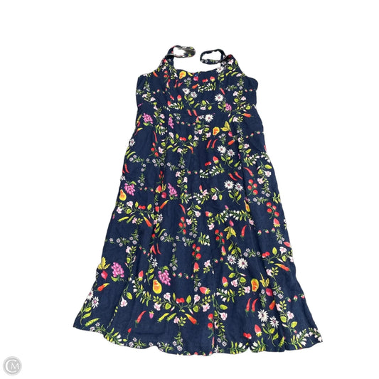 Dress Casual Midi By Old Navy In Navy, Size: Xxl
