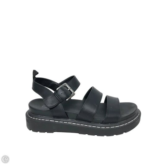 Sandals Heels Platform By Wild Fable In Black, Size: 8.5