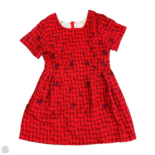 Dress Casual Short By Cmb In Red, Size: L