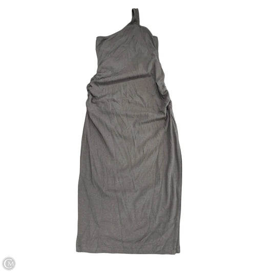 Dress Casual Midi By Heartloom In Grey, Size: L