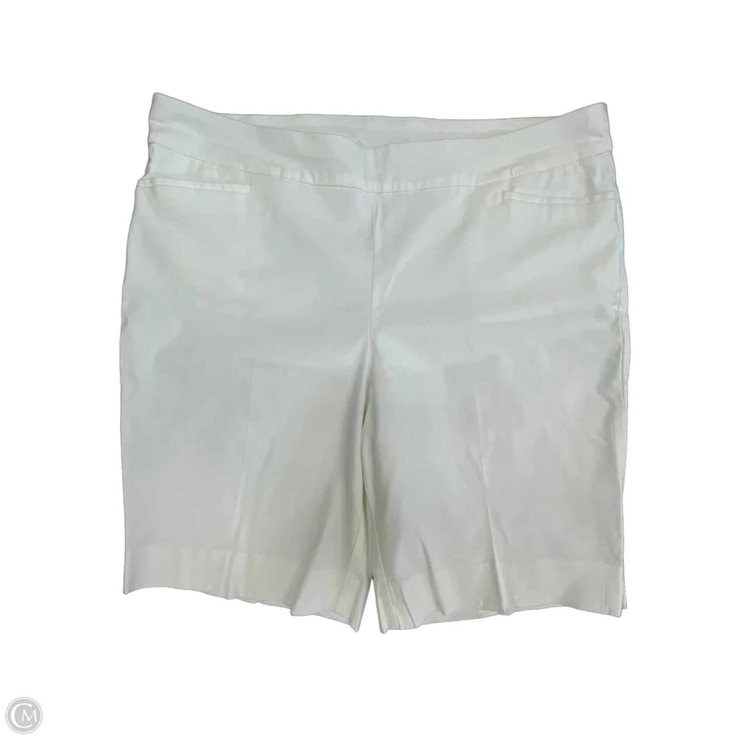 Shorts By Chicos In White, Size: Xxl