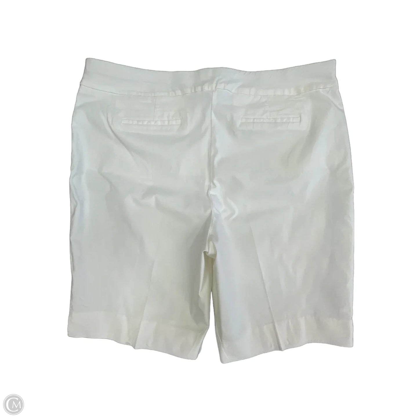 Shorts By Chicos In White, Size: Xxl