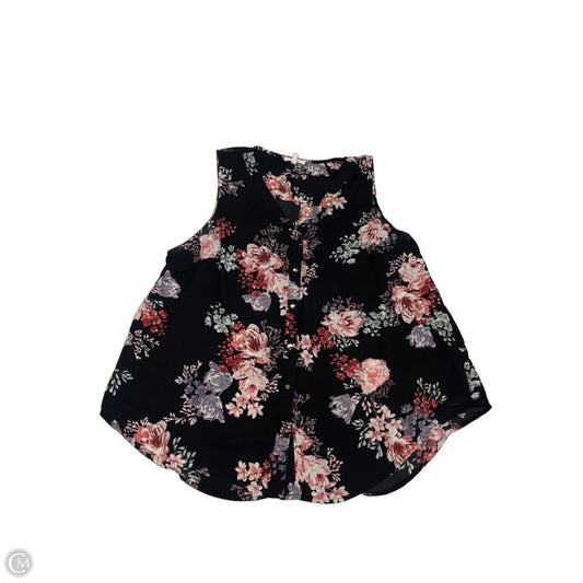 Top Sleeveless By Maurices In Black, Size: 2x