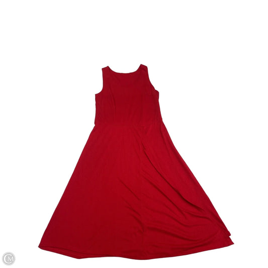 Dress Casual Midi By Soft Surroundings In Red, Size: S