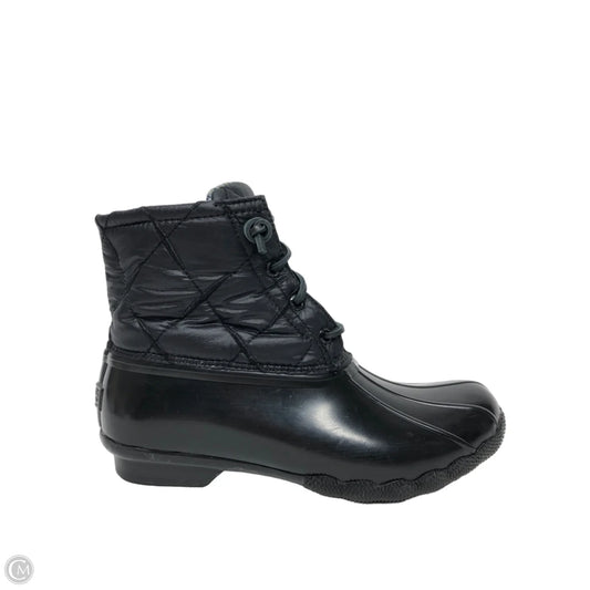 Boots Rain By Sperry In Black, Size: 7.5