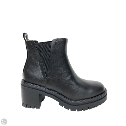 Boots Ankle Heels By Mia In Black, Size: 8