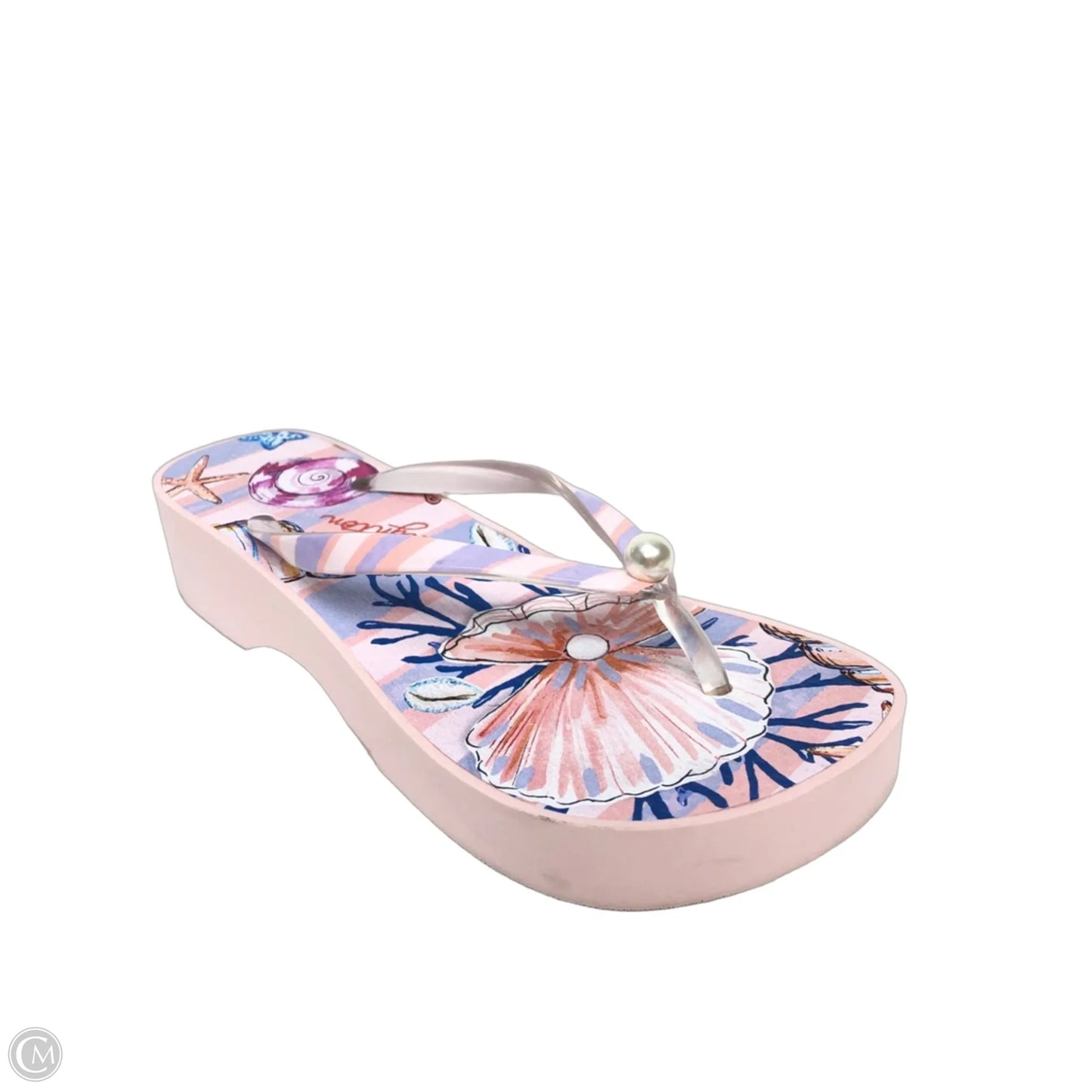 Sandals Flip Flops By Brighton In Ombre Print, Size: 6