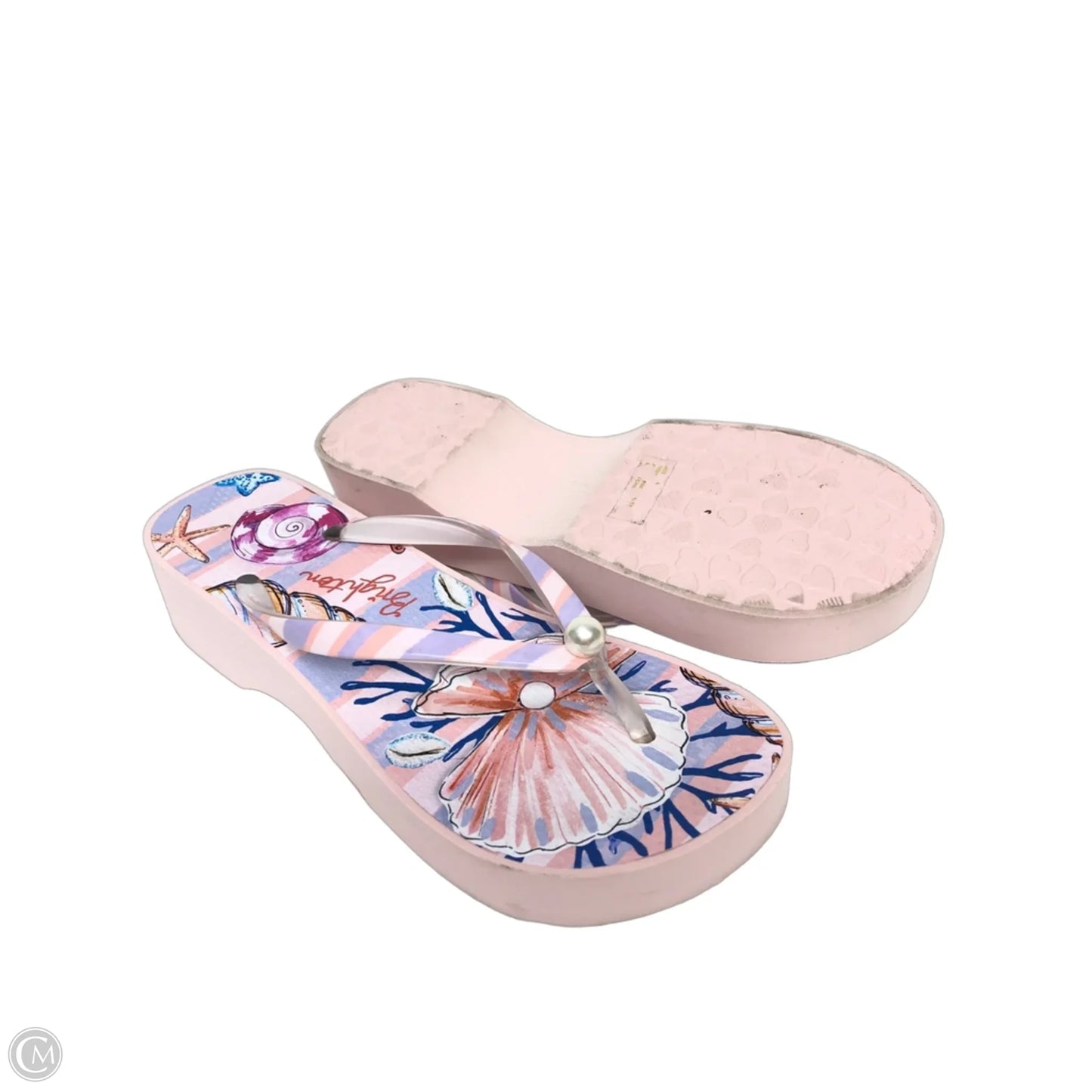 Sandals Flip Flops By Brighton In Ombre Print, Size: 6